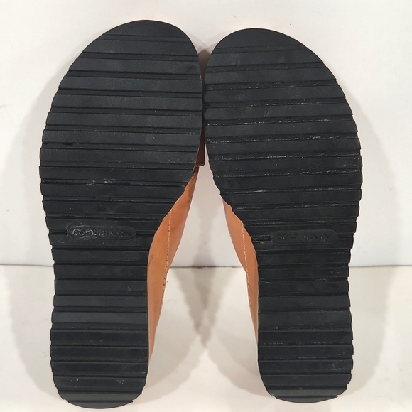 Cole Haan Genuine Leather Criss Cross Slides Women's Size 6 B Like New!! - Picture 10 of 13